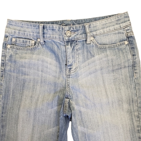 Cache Ankle Jeans Size 4 Light Blue Wash - Picture 9 of 15